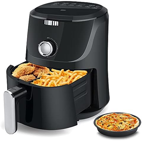 Emerald 4.2 Qt. Black Air Fryer with Rapid Air Technology-1400