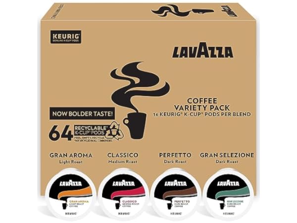 88-Count Lavazza Perfetto Dark Roast Single-Serve Coffee K-cup Pods