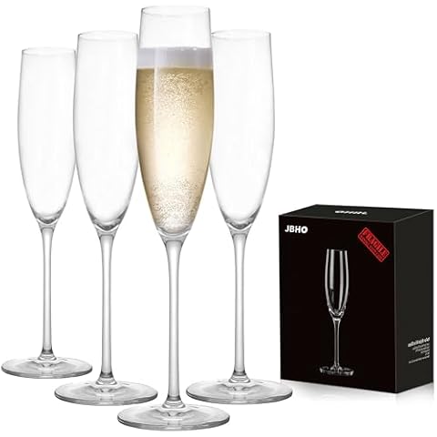 Lead Free Champagne Glasses
