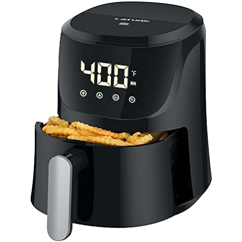 6.8QT Air Fryer Oven Cooker with Visible Window, 100 Recipes