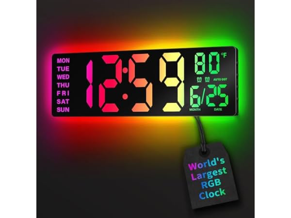 The 10 Best LED Wall Clocks of 2026 (Reviews) - FindThisBest