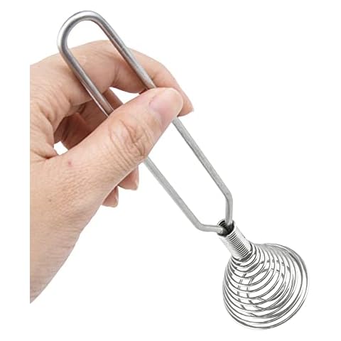 Prepworks by Progressive 6 inch Balloon Whisk, Handheld Steel Wire Whisk Perfect for Blending, Whisking, Beating and Stirring, BPA Free, Dishwasher