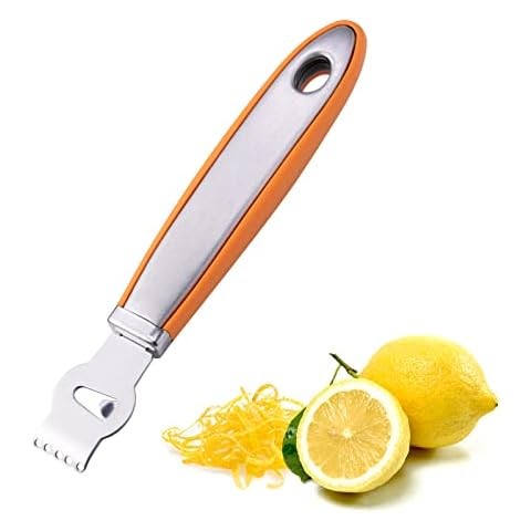 OXO 11261400 Good Grips 8 4/5 Stainless Steel Citrus Zester and Channel  Knife