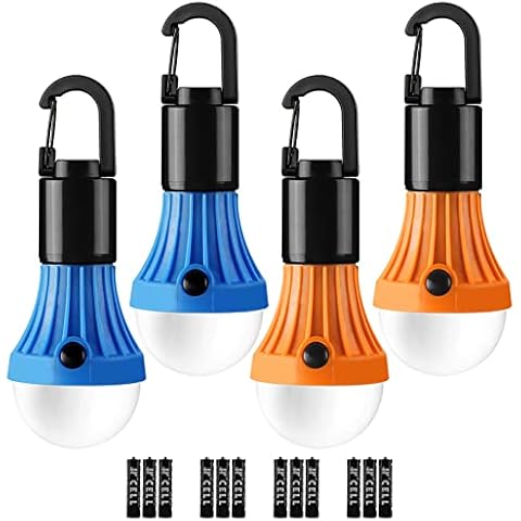 Doukey LED Camping Light [4 Pack] Portable LED Tent Lantern 4