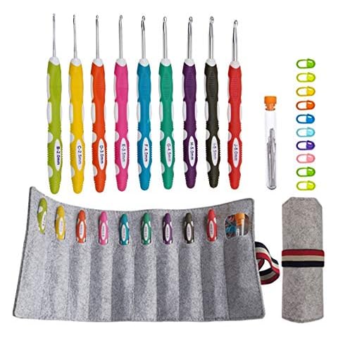 Looen Yarn Storage Knitting Tote Organizer Bag, Large Capacity