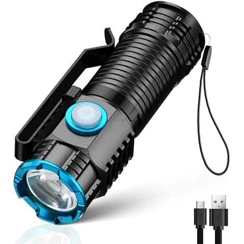 Honoson 10 Pieces Mini Small LED Flashlight Handheld Pen Light Flashlight  with Clip Led Pen Pocket Light Torch for Camping Outdoor Emergency Diary