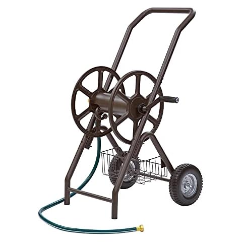 Garden Water Hose Reel Cart Tools with Wheels  