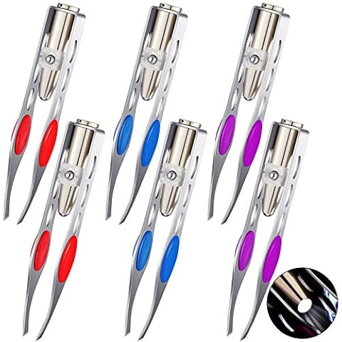 Lighted Hair Removal Tweezers