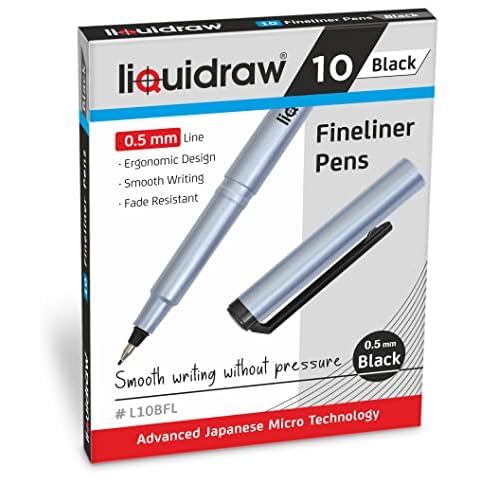 Liquidraw Acrylic Inks for Artists Set of 10 Ink Set 35Ml