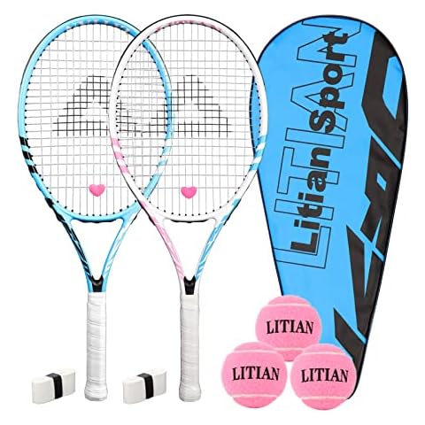 HIRALIY Adult Recreational 2 Players Tennis Rackets Macao