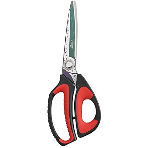C.JET Tool 10 Heavy Duty Scissors, Industrial Scissors, Multipurpose, Scissors for Carpet, Cardboard and Recycle, Professional