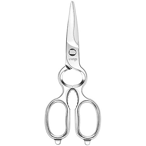  Zwilling Kitchen Shears, Multi-Purpose, Bottle Opener, Jar Lid  Lifter, Dishwasher Safe, Heavy Duty, Forged Stainless Steel Blades, Red  7.9-inch: Home & Kitchen