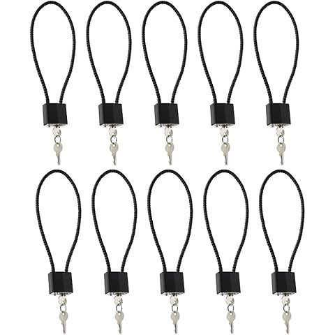 INNOVATEX 15-inch Gun Lock Cable Wire Locks with Keys for Rifles