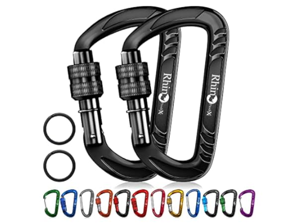 Locking Climbing Carabiners Thumbnail