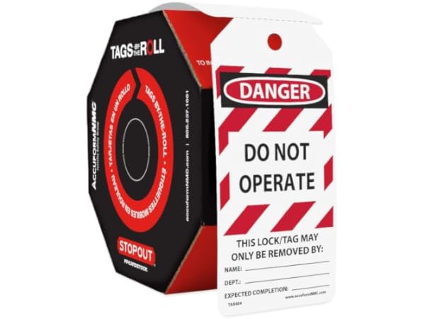 Lockout & Tagout Tags Thumbnail