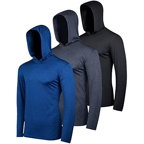 Long Sleeve Athletic Hoodies for Men