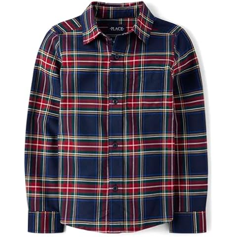 Long Sleeve Button-Down Shirts for Boys