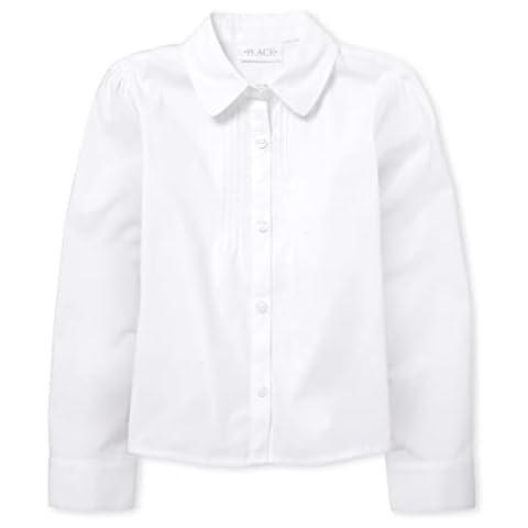 Long Sleeve Button-Down Shirts for Girls