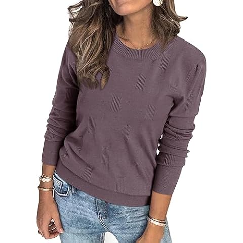 Long Sleeve Pullover Sweaters for Women