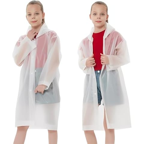 Long Sleeve Rain Jackets for Girls