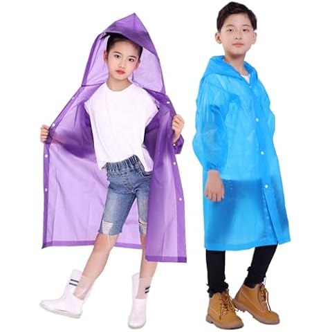 Long Sleeve Rain Jackets for Girls