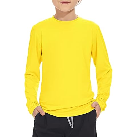 Long Sleeve Rash Guard Shirts for Boys