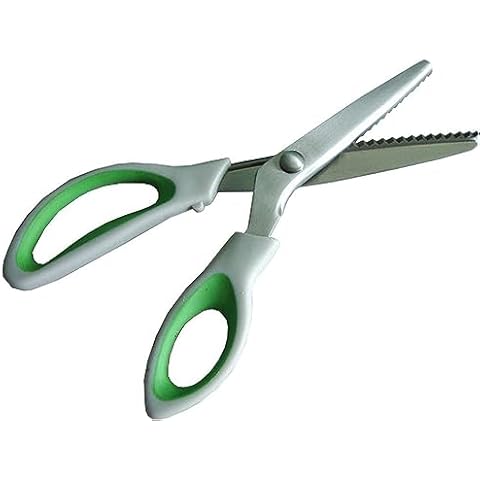 Mr Pen- Pinking Shears, Zig Zag Scissors, Pinking Shears for Fabric, Decorative Edge Scissors, Pinking Scissors, Scissors with Designs, Jagged Edge