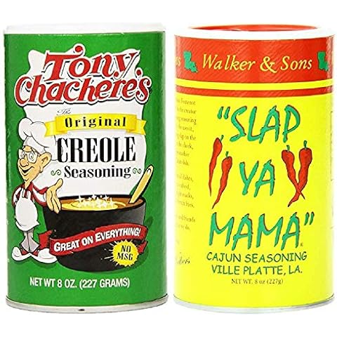  Slap Ya Mama Cajun Seasoning from Louisiana, Original Blend,  No MSG and Kosher, 4 Ounce : Slap Your Momma Seasoning : Grocery & Gourmet  Food