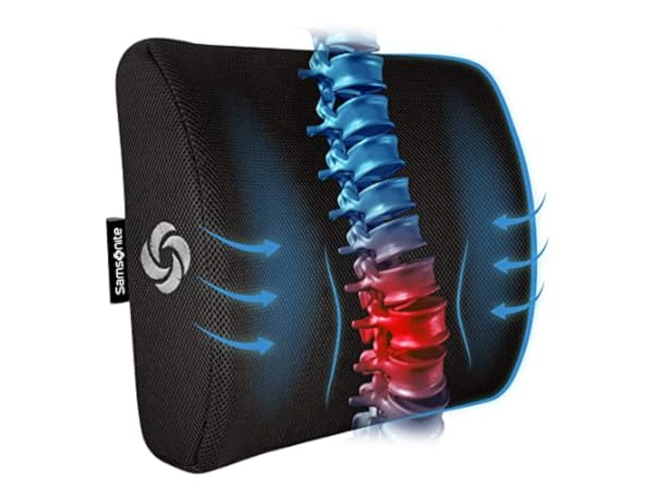 Cozyhealth Lumbar Support Pillow for Sleeping, Heated Lower Back Support  Pillow