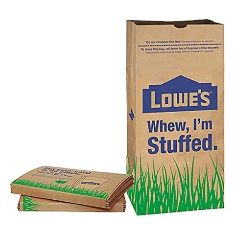 110L 30 Gallon Paper Yard Waste Bags Biodegradable Lawn Paper Bags