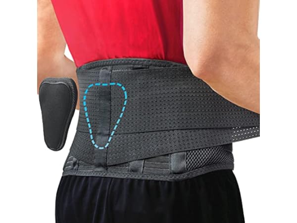 OPTP The Original McKenzie Slimline Lumbar Support - Slim Profile Low Back  Support for Elderly or Petite People 