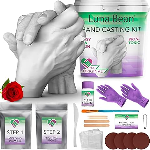 Luna Bean Metallic Acrylic Paint - Great for Hand Casting Kits