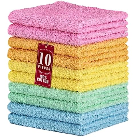 Machine Wash Bath Washcloths