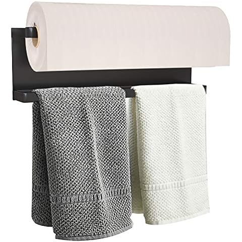 DELITON Self Adhesive Paper Towel Holder - Under Cabinet Mount