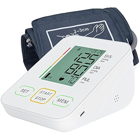 Blood Pressure Monitor, maguja Blood Pressure Machine, BP Monitor Automatic  Upper Arm Cuff Digital with 8.7-17inches High Blood Pressure Cuff for Home