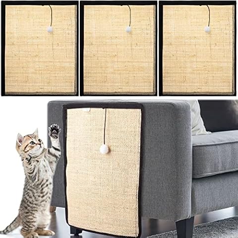 ChicWow Cat Scratcher, Cat Scratch Pad with Adhesive Hook Loop