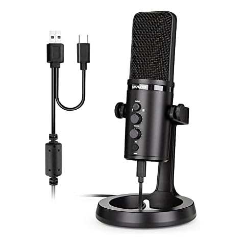  HYPERX Latest Quadcast USB Condenser Microphone Bundled with  GalliumPi Popfilter Accessories : Musical Instruments