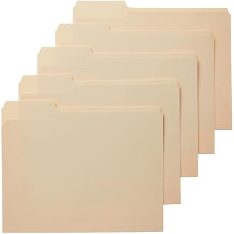 Manila File Folders