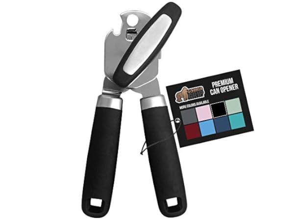 Zyliss - 20362 ZYLISS Lock N Lift 7 Manual Handheld Can Opener with Locking  Mechanism, White/Gray