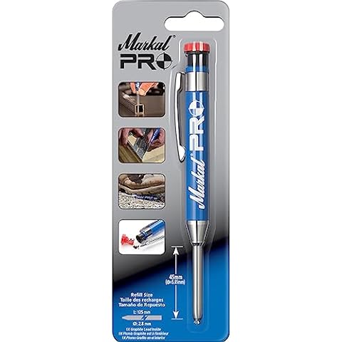 Markal 96105 Red-Riter/Silver-Streak Welder Pencil, 1 Red-Riter and 2  Silver Streak Pencils