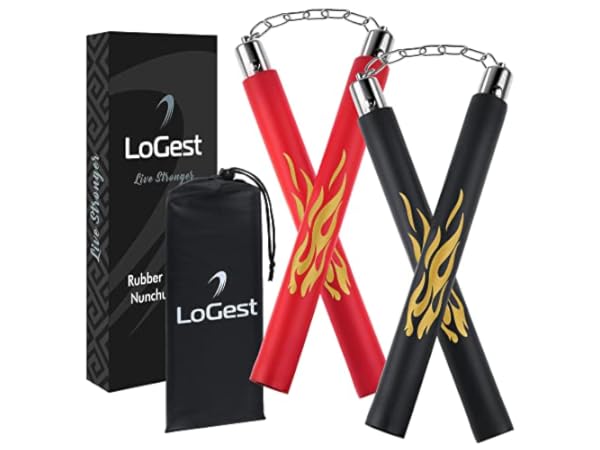 Martial Arts Cord Nunchakus Thumbnail