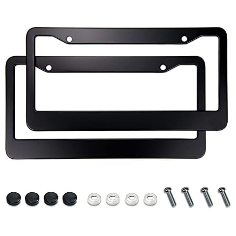 The 10 Best License Plate Frames of 2023 (Reviews) - FindThisBest