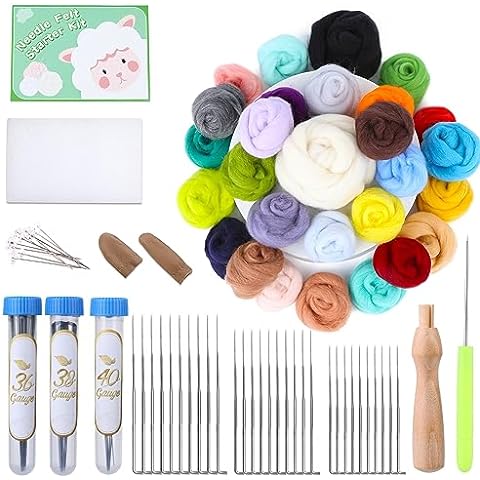 Leather kit,Mayboos 66Pcs Leather Working Tool Professional Leather Craft  Kit Leather Tooling Kit with Waxed Thread Groover Awl Stitching Punch for