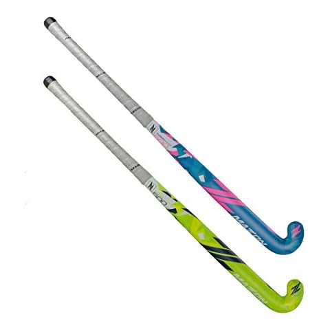 Indoor Carbon Pro Field Hockey Stick Prestige 60% Composite Carbon 40%  Fiber Glass Medium Indoor Bow - Power Curves 35'' Inch 36.5'' Inch 37.5''  Inch