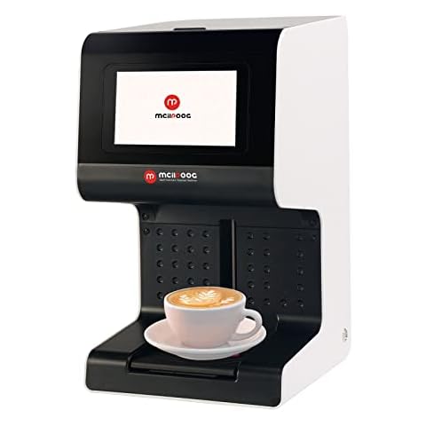 Mcilpoog WS-101+3 Business Super Automatic Coffee Machine Touch Screen Quickly Make Coffee