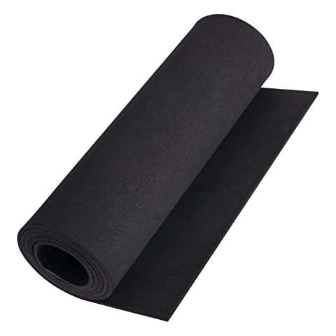 Black EVA Foam Sheets, 30 Pack, 2mm Thick, 9 x 12 Inch, by Better Office  Products, Black Color, for Arts and Crafts, 30 Sheets Bulk Pack