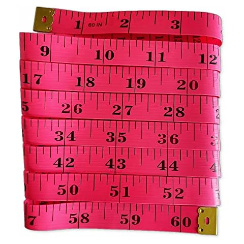 Tape Measure 2Pack, Measuring Tape for Body Measurement Retractable, Soft Tape  Measure Set for Sewing Tailor Craft Cloth Fabric, 150 cm/60 Inch RULER +  PURPLE