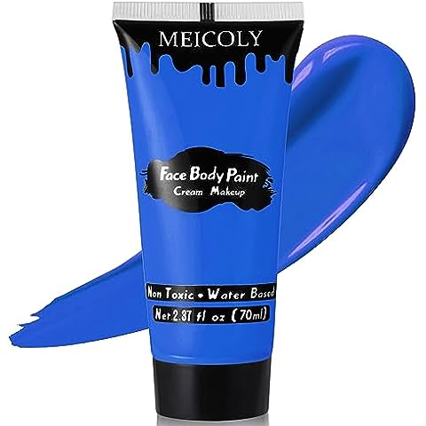 MEICOLY 2 Packs Water Activated Eyeliner Palette, Neon Face Paint