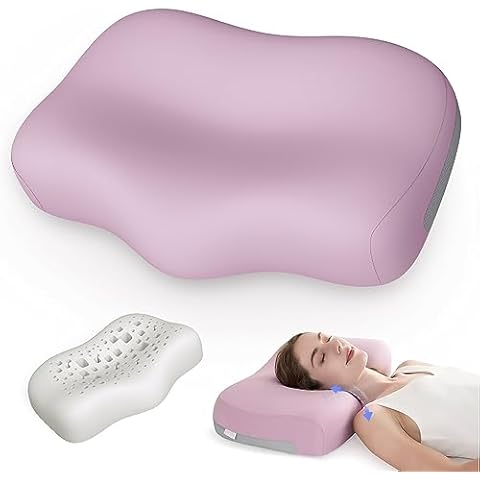 birola Posture Pillows for Sleeping,Cervical Pillow for Neck Pain Pressure  Relief,,Back Sleeper and Stomach Sleeper