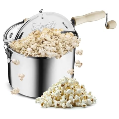Metal Popcorn Poppers